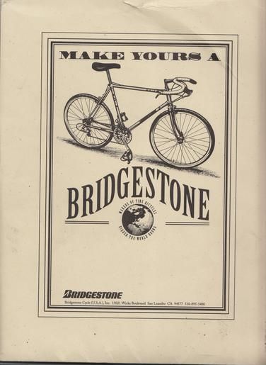 Bridgestone Mountain Bikes History